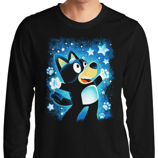 Little Blue Dog - Long Sleeve T-Shirt