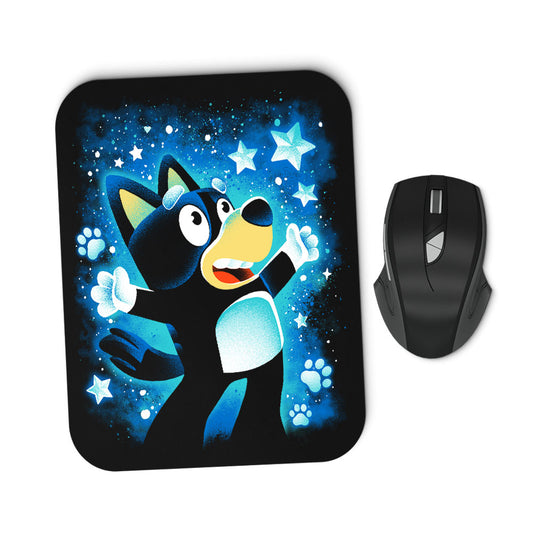 Little Blue Dog - Mousepad
