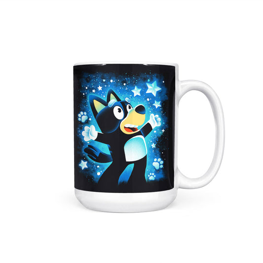 Little Blue Dog - Mug