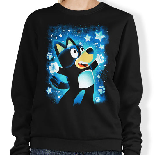 Little Blue Dog - Sweatshirt
