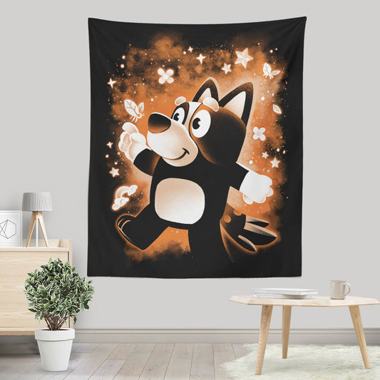 Little Sister Dog - Wall Tapestry