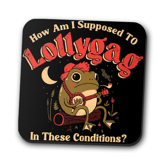Lollygagging Frog - Coasters