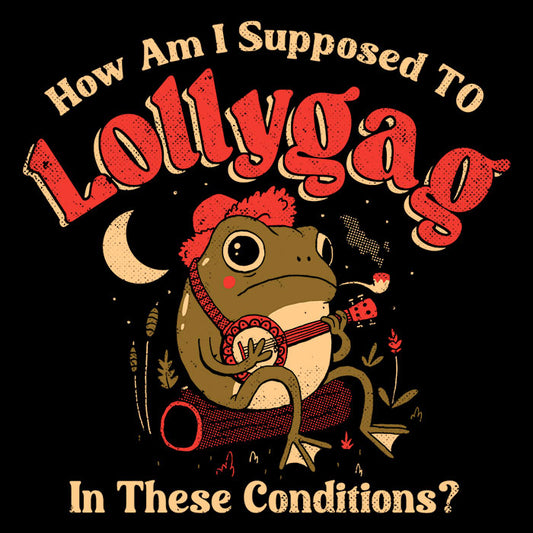 Lollygagging Frog - Long Sleeve T-Shirt