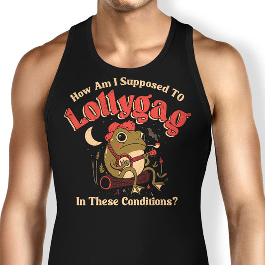 Lollygagging Frog - Tank Top
