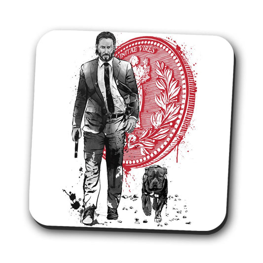 Lone Hitman and Cub - Coasters