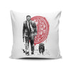 Lone Hitman and Cub - Throw Pillow