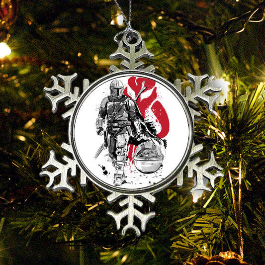 Lone Hunter and Cup - Ornament