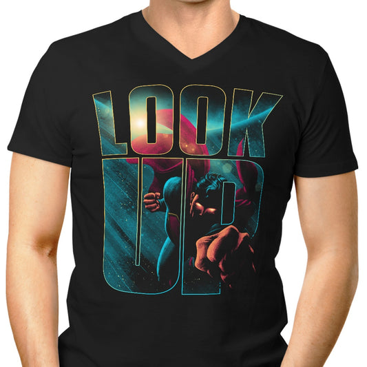 Look Up - Men's V-Neck