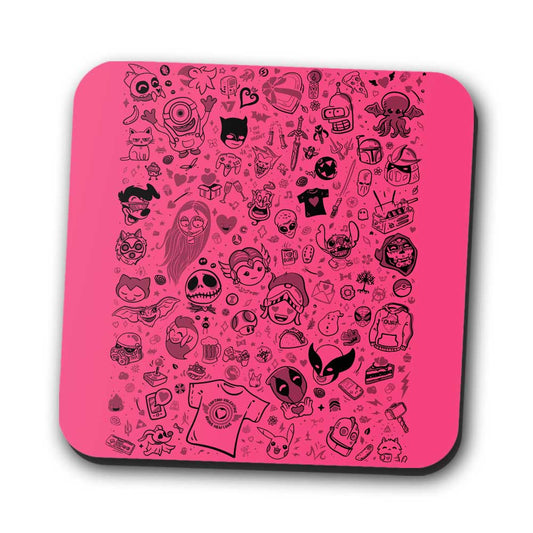 Lovely Doodles - Coasters