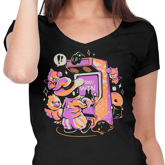 Magic Arcade - Women's V-Neck