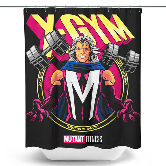 Magnetic X-Gym - Shower Curtain