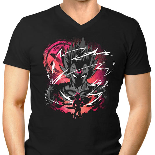 Majin Saiyan Prince - Men's V-Neck