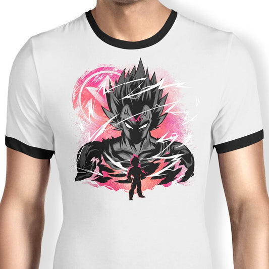 Majin Saiyan Prince - Ringer T-Shirt