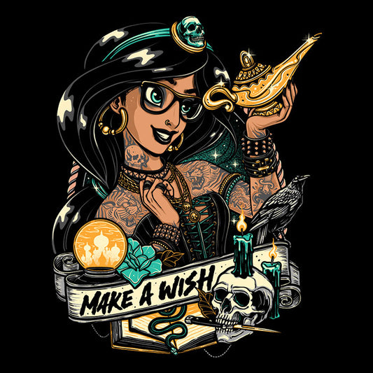 Make a Wish - 3/4 Sleeve Raglan T-Shirt