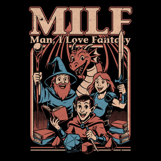 Man, I Love Fantasy - Fleece Blanket