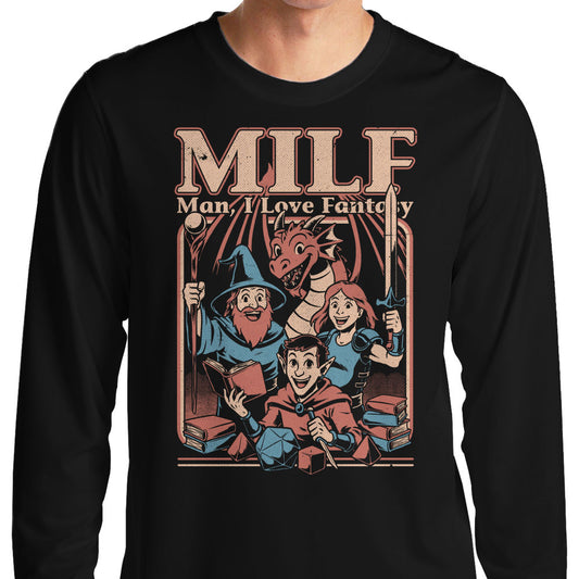 Man, I Love Fantasy - Long Sleeve T-Shirt