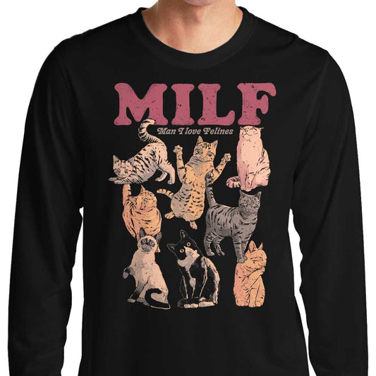 Man I Love Felines - Long Sleeve T-Shirt