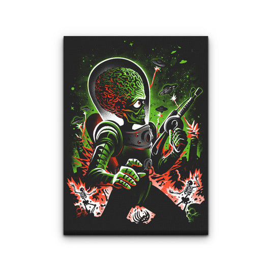Mars Invasion - Canvas Print