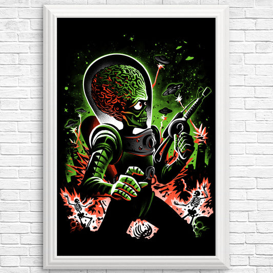 Mars Invasion - Posters & Prints