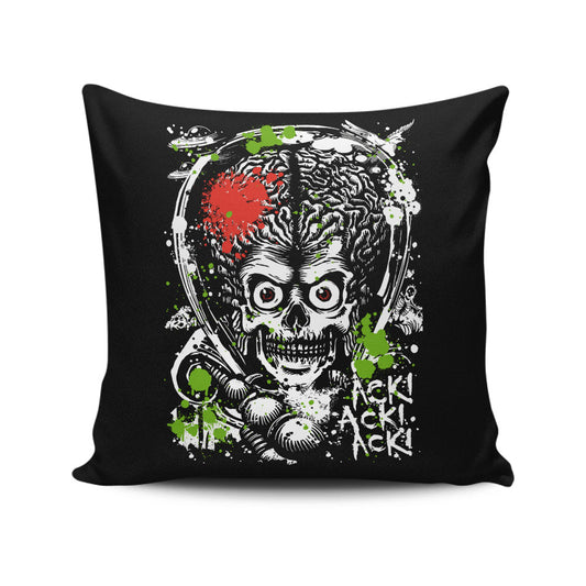 Martian Mayhem - Throw Pillow