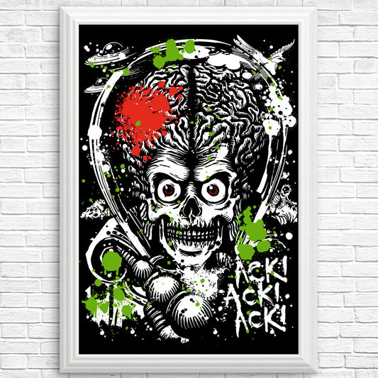 Martian Mayhem - Posters & Prints