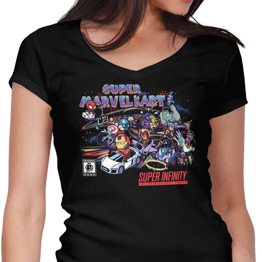 Marvelous Kart - Women's V-Neck