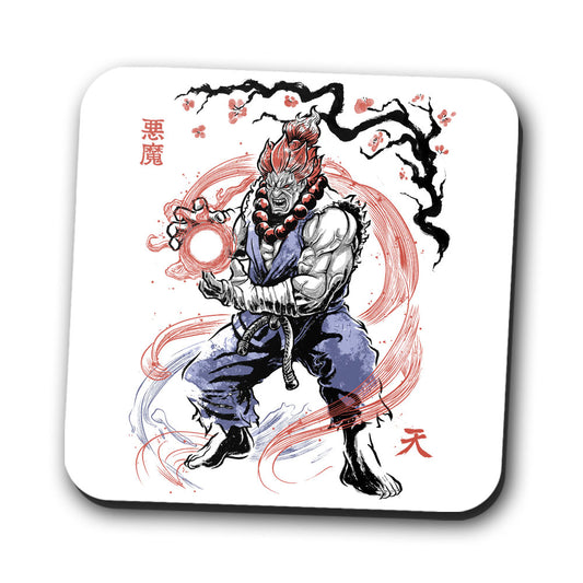 Master of the Fist Sumi-e - Coasters