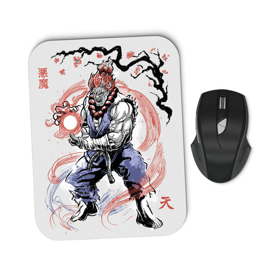 Master of the Fist Sumi-e - Mousepad