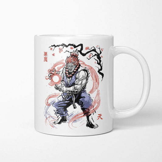 Master of the Fist Sumi-e - Mug