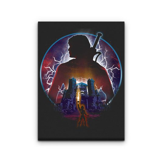 Master's Silhouette - Canvas Print