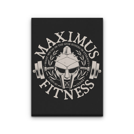 Maximus Fitness - Canvas Print