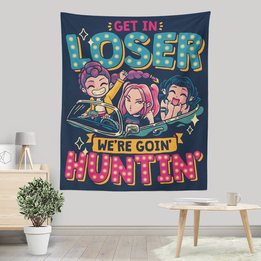 Mean Hunters - Wall Tapestry