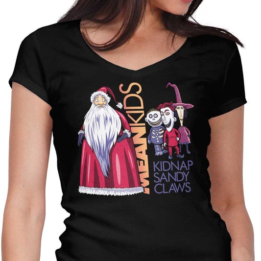 Mean Kids - Women's V-Neck