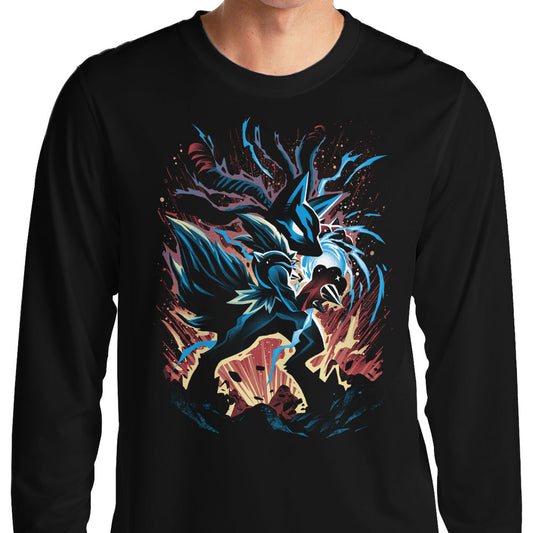 Mega Force of Aura - Long Sleeve T-Shirt