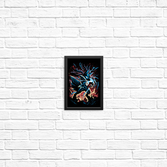 Mega Force of Aura - Posters & Prints