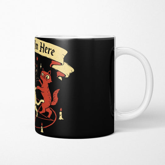 Mentally I'm Here - Mug