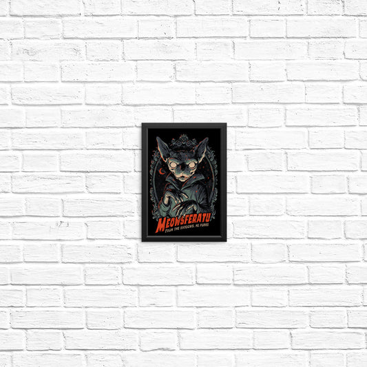 Meowsferatu - Posters & Prints