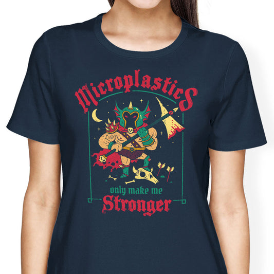 Microplastics Make Me Stronger - Women's Apparel