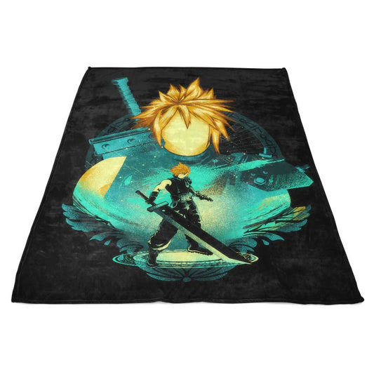 Midgar Mercenary - Fleece Blanket