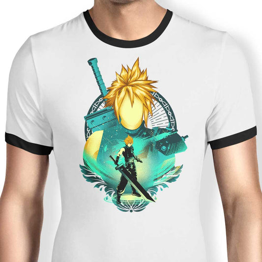 Midgar Mercenary - Ringer T-Shirt