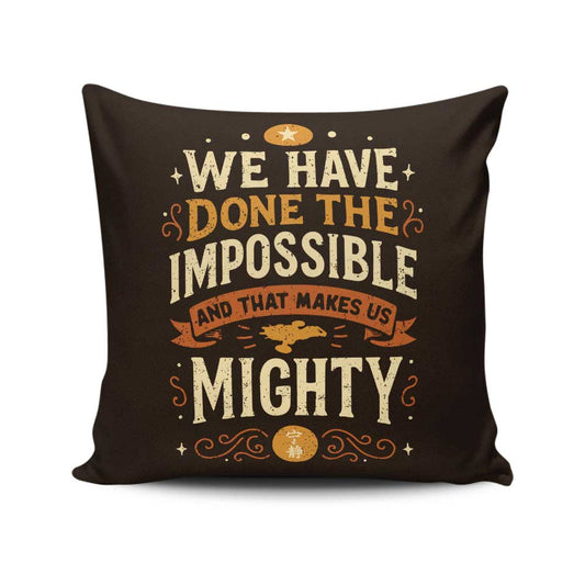 Mighty Heroes - Throw Pillow