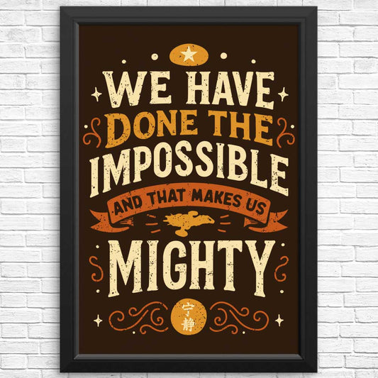 Mighty Heroes - Posters & Prints