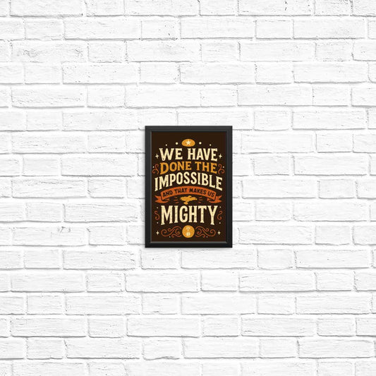 Mighty Heroes - Posters & Prints