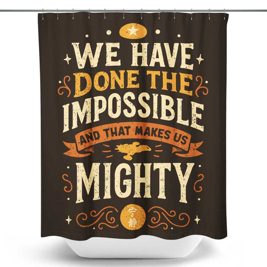 Mighty Heroes - Shower Curtain