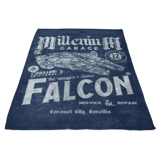 Millenium Garage - Fleece Blanket