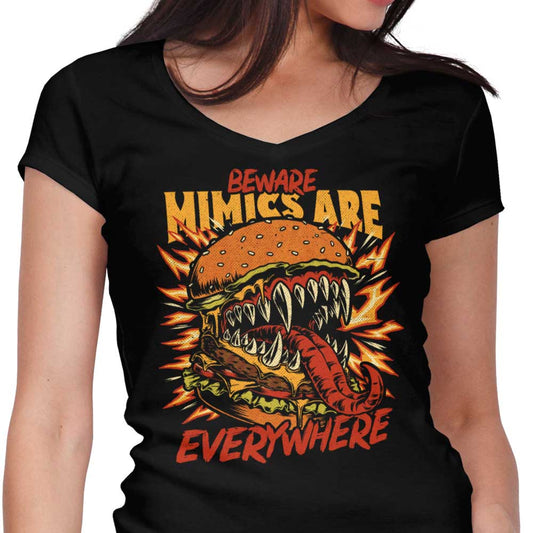 Mimics are Everywhere - Women's V-Neck