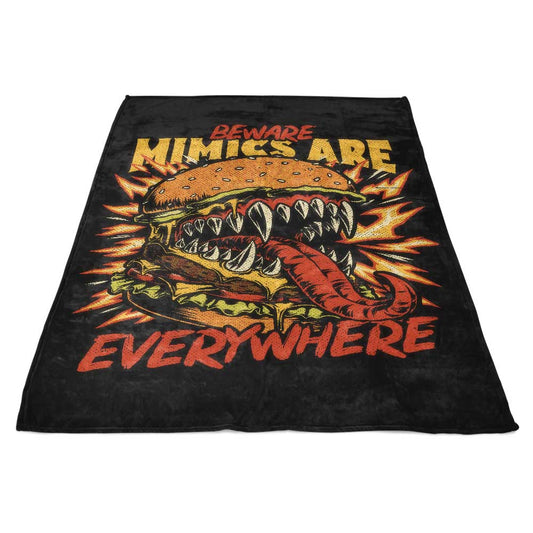 Mimics are Everywhere - Fleece Blanket
