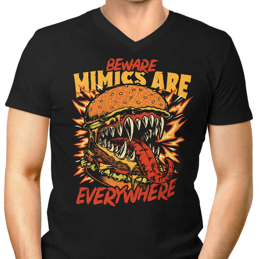 Mimics are Everywhere - Men's V-Neck