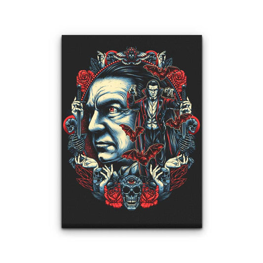 Mind Control of the Vampire - Canvas Print