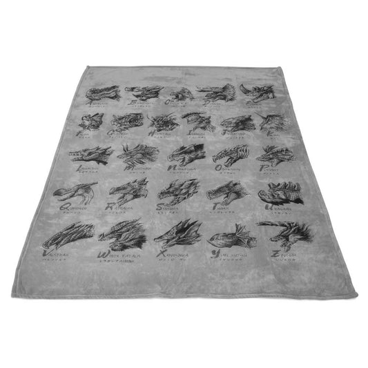 Monsterpedia - Fleece Blanket